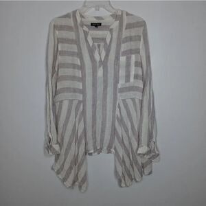 Athena Marie linen blouse size medium